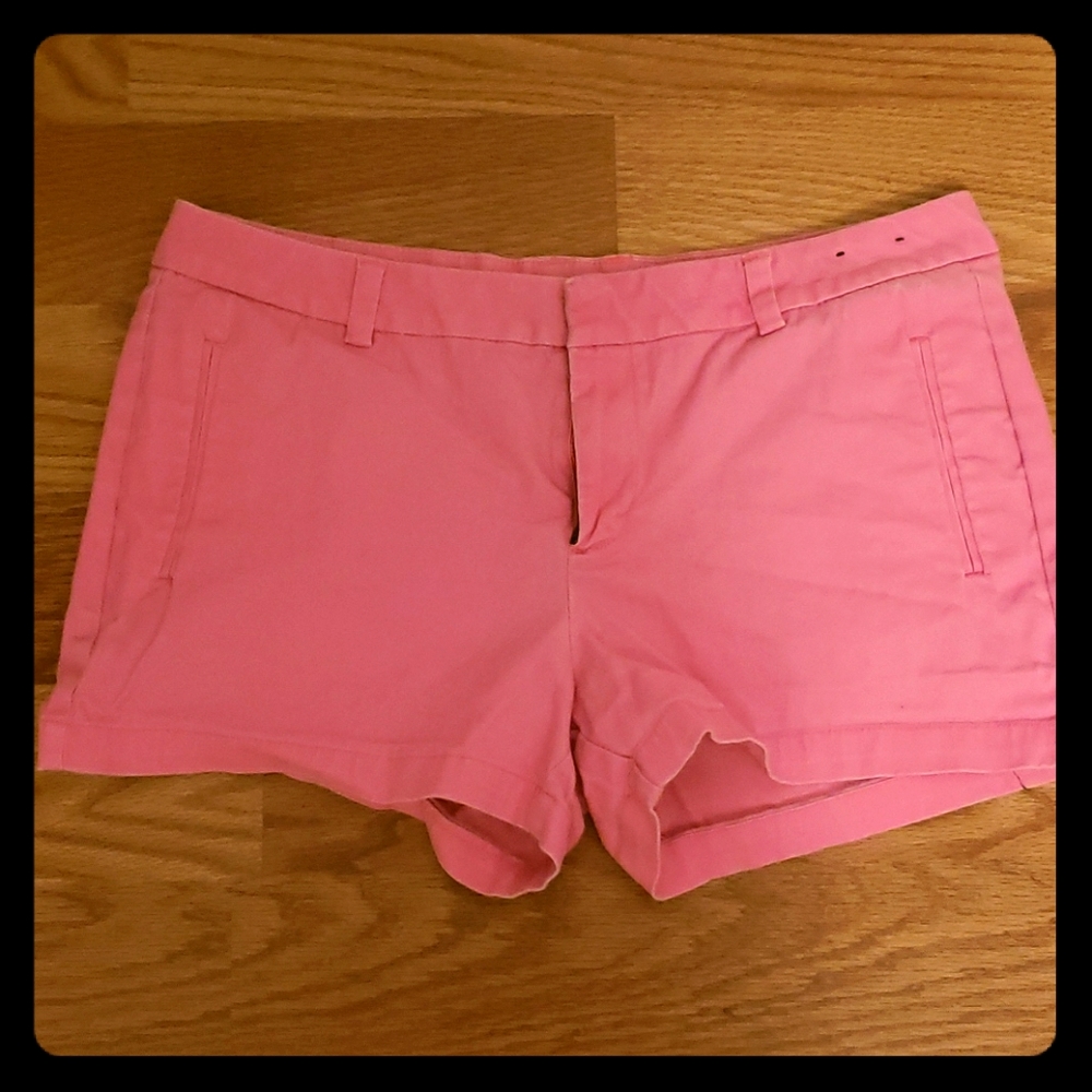 Hot pink shorts